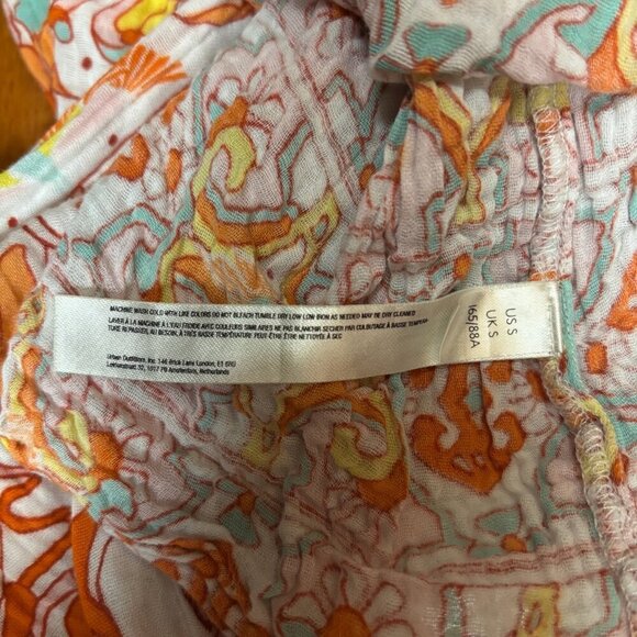 Anthropologie Women Midi Dress Size Sml Oversized Lace Floral Granny Cottagecore - Picture 8 of 14